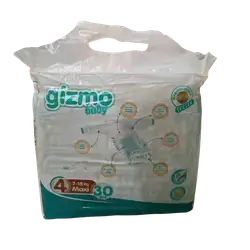 Kismo Diapers No. 4, 30 pieces