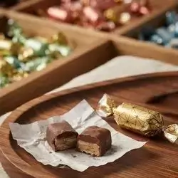 Layered Chocolate Candy - Gold Wrapper - Half Kilo