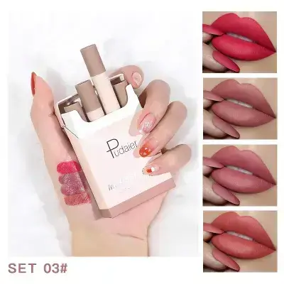 MOUSSE LIPSTICK 4PCS SET-03