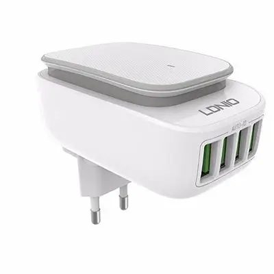 LDNIO LED Touch Lamp with USB Port Charger