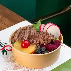زەڵاتەی ستیک