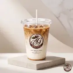 لاتيه فانيلا مثلج