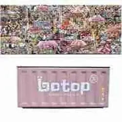 Botop Mini Puzzle 160 Pieces Flower Market