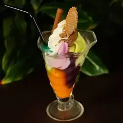 Ice Cream And Slushy Cocktail