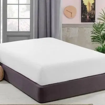 Alea Alea Cotton Fitted Sheet White 100X200Cm