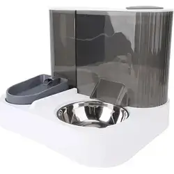 2-in-1 Automatic Pet Food & Water Dispenser