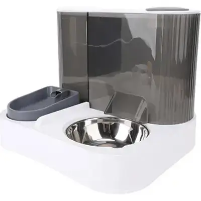 2-in-1 Automatic Pet Food & Water Dispenser