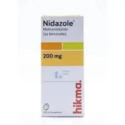 Nidazole syrup 200ml  Hikma