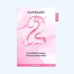 Numbuzin Rose PDRN Collagen Plumpinf Sheet Mask