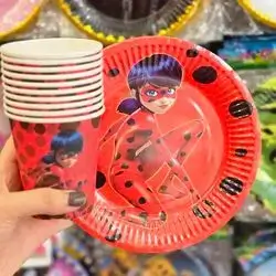 disposable paper plate & cup