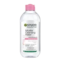 Micellar Cleansing Water for Normal & Sensitive Skin 400ml _ GARNIER