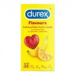 Durex Flavours Coloured and Flavoured Condoms