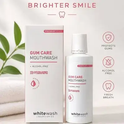 GUM CARE MOUTHWASH + ALCOHOL -FREE ( WHITE WASH) 500 ml