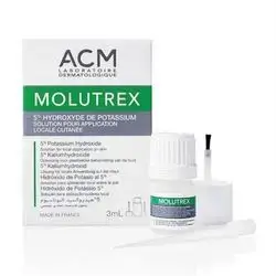 acm molutrex %5 hydroxyde de potassium solution for local application on skin 10 ml
