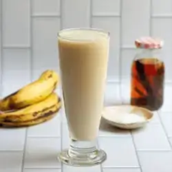 Milk & Banana Juice