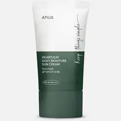 Anua Heartleaf Silky Moisture Sun Cream