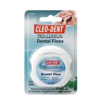 Pro Clinical Dental Floss Fresh Mint Flavour 50m OPD-2029 _ Cleo Dent