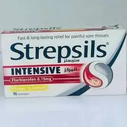 Strepsis INTENSIVE (Flurbiprofen)Honey&lemon 16Lozenges