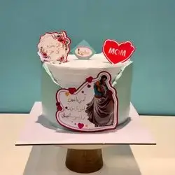 Vanilla cake decoration1