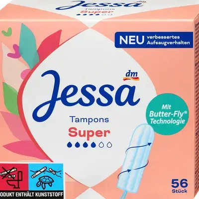 Jessa Super Absorbent Tampons 56 st