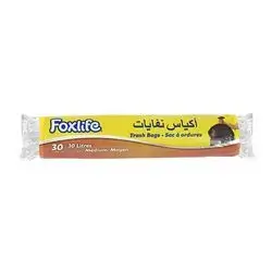 Fox Life garbage bags (medium) 30 liters, 30 pieces