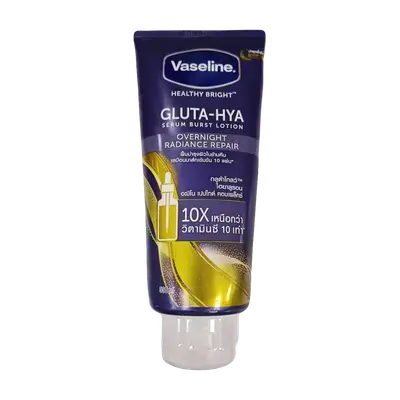 VASELINE HEALTHY BRIGHT GLUTA-HYA SERUM BURST LOTION OVERNIGHT RADIANCE REPAIR 300ml