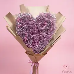 Bouquet Flowers- Dusty Purple