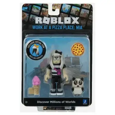 ROBLOX فیگەری کردار کارکردن لە شوێنێکی پیتزا میا کۆکردنەوە بەڕێوەبەری قەرەباڵغ نوێ