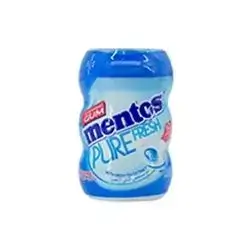 Mentos Pure Fresh Nano Bottle Fresh Mint Chewing Gum 10 Pieces
