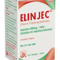 ELINJEC (ferric carboxymaltose) injection 500mg/10ml for iv