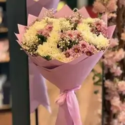 White & Pink Flowers
