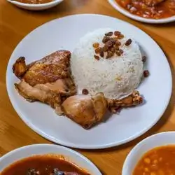 Fried Chicken With Rice