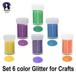 glitter, for craft,6color