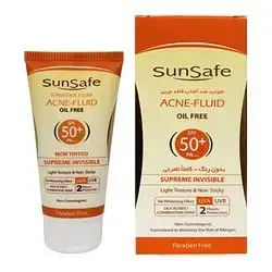 Sunsafe acne fluid oily/combination skin SPF50+