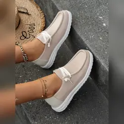 SHEIN Sporty Khaki Sneakers - Size:36