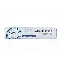 Retrosin 4mg (Nitroglycerin)Rectal ointment 30gm