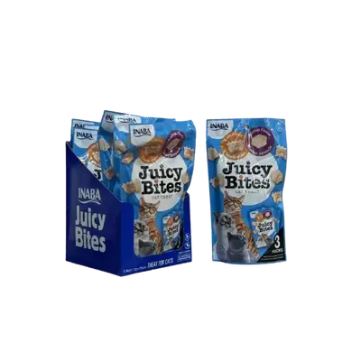 Inaba Juicy Bites - Scallop & Crab Recipe (6+1gift)