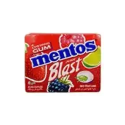 Mentos Red Fruit Blast Lime Gum 8Pcs