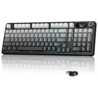 ATTACK SHARK X98 Pro Mechanical Keyboard Moonlit Night Blueberry Switch