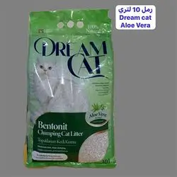 Dream Cat Bentonite Cat Litter - Aloe Vera, 10 L