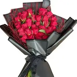 Red Heart Bouquet