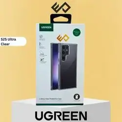 UGREEN Clear Protective Case for Galaxy S25 Ultra – Shockproof, Scratch-Resistant, Crystal Clear TPU Cover