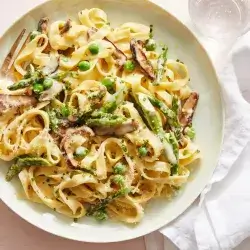 Vegetarian Alfredo Penne