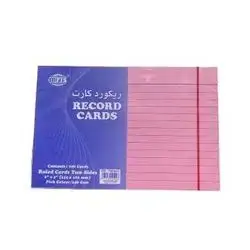 Record Card-6x4 size -100 cards-240gsm