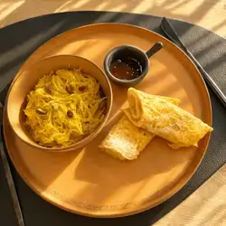 Balaleet with Honey and Egg