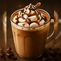 Caramel Cup Cake Latte