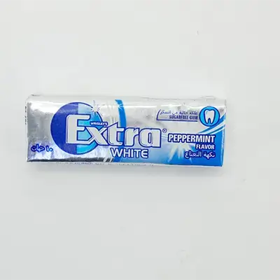 Extra White Gum Peppermint Flavor 10 Pieces