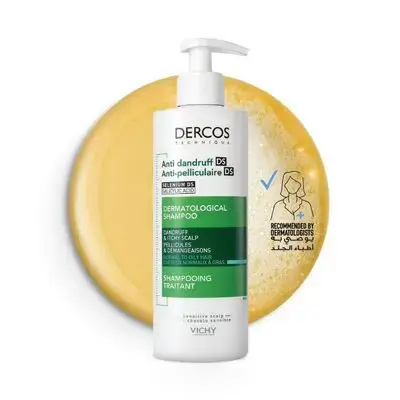 VICHY DERCOS Anti-dandruff DS \Anti-pelliculaire DS Shampooing Traitant 390ml