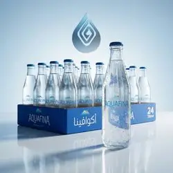 Aquafina  Water, Glass Bottle - 330 ml x 24