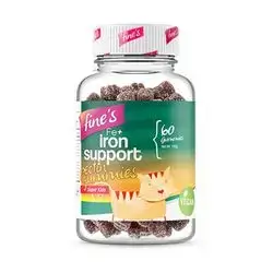 Fine's Iron Support + Fe 60 Gummies